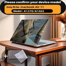 Customizable DIY Series Laptop Protective Shell Compatible With MacBook Air 13/14/15/16 Inch, Includes Keyboard Cover, Suitable For Air 13.6, A1370, A1534, A1502, A1707, A2337, A1932, A2179, And Pro 13.3, A2338, A1706, A1708 - DIY - View 26