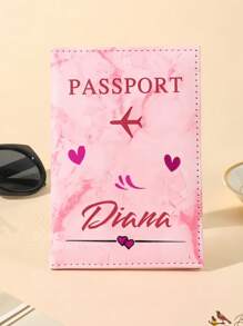 Perfektes Geschenk für Mutters Geburtstag, Jahrestag oder Muttertag. Personalisierter Mini-Reisepasshalter, Reisedokumentenorganizer und Kartenhalter, geeignet als Geschenk und für den täglichen Gebrauch, modisch und schön, stabil und robust, geeignet für Reisen, Geschäftsreisen, als Geschenk für Familie, Freunde, Paare, Geburtstage, Feiertage, Weihnachtsgeschenke - Verschiedenfarbig - Übersicht 6