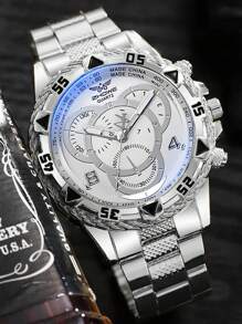 2 Pieces Of Men's Boutique Business Style Casual Quartz Watches Classic Fashion High-End Elegant Men's Watches Suitable For Parties And Daily