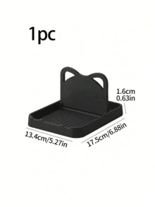 1 件盖子收纳架，多功能盖子架和勺子架，方便的厨房台面收纳配件