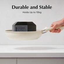 Removable Handle Cookware Replacement, Universal Detachable Pot Handle - White - View 5