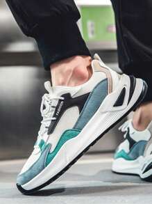 Men's Casual Shoes, Sports Chunky Sneakers, Fashion Versatile, Light Weight Breathable Sneakers