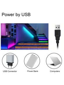 1 个带 APP 遥控器的霓虹灯带，LED 霓虹灯绳灯适用于卧室、游戏室、露台、花园、生日派对、户外装饰、防水、多种模式、室内音乐同步、室内/室外装饰 - 彩色光 - 查看 6