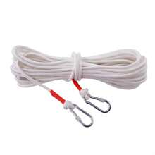 10m/20m Nylon Rope With Thick Steel Wire Core, Clothesline For Hanging Clothes, Bedding, Outdoor, Multiple Uses, No-Drill