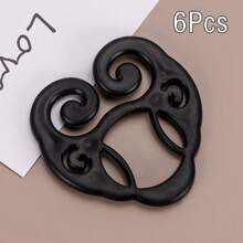 1/2/6pcs Multifunctional Women Shirt Clips, Sporty Plastic Shirt Tail Clips For T-Shirts And Dresses, Fashion Accessory - Multicolor - View 16