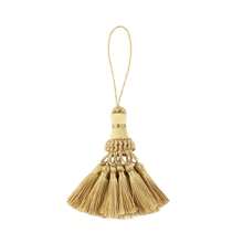 1 件/批 21 厘米流苏悬挂装饰工艺品丝绸流苏钥匙扣刷子 DIY 装饰适用于包包门窗帘书签钥匙