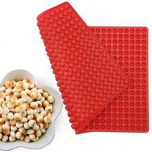 Chocolate Ball Mold 468-Cavity Mini Round Silicone Mold Chocolate Drops Molds Dog Treats Baking Semi Sphere Candy Dessert Tools - Red - View 7