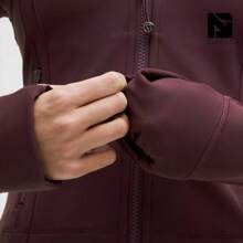 Define Cropped Jacket Nulu - Goodnight Plum - View 6