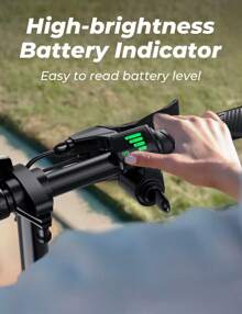 WIND HORSE Electric Scooter With Seat, 20 Miles Range Foldable Electric Scooter For Adults 265LBS Max Load, E Scooter For Commuting With Basket, 20 MPH Max Speed, 12.5" Tires Black