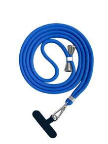 1 stuk 6 mm multifunctionele lanyard - polyester, geschikt voor telefoon, sleutelhanger, camera en buitenuitrusting, wordt geleverd met willekeurige metalen haak cadeaus voor moeder, familie, vrienden, verjaardagen, feestdagen telefooncharme, telefoonketting