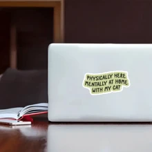 Bán sỉ tem dán vinyl bất đối xứng "Trái tim tôi thuộc về chú mèo của tôi" - Thích hợp cho các bề mặt gỗ, nhựa, thủy tinh, kim loại, gốm sứ - Sử dụng trong nhà/ngoài trời, đồ dùng học tập, mùa tựu trường. - Nhiều màu - Xem 7