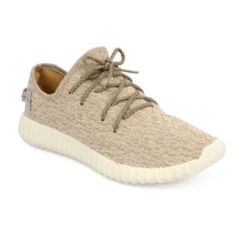 Easy Walking Sneakers Very Light Casual Comfortable Unisex Men's And Women's Gym Shoes Easy To Wear - 米色 - 查看 2