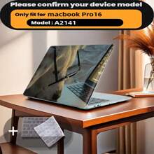 Customizable DIY Series Laptop Protective Shell Compatible With MacBook Air 13/14/15/16 Inch, Includes Keyboard Cover, Suitable For Air 13.6, A1370, A1534, A1502, A1707, A2337, A1932, A2179, And Pro 13.3, A2338, A1706, A1708 - DIY - View 13
