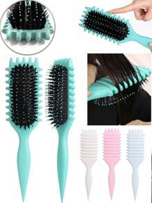 Curl Defining Brush, 2025 Newest Hair Brush Styling Brush, Curl Brush, Shape And Define Women's Curls - Rose Gold - View 4