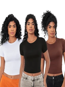 1 Preto e 1 Branco 1 Marrom