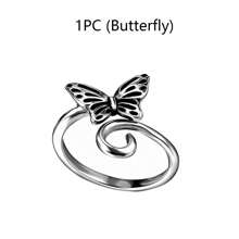 9pcs Adjustable Crochet Stitch Markers Set, Animal & Plant Crochet Locking Stitch Markers Tools, Crochet Ring For Yarn Guide, Finger Protector For Knitting And Crocheting, Women Knitting And Crochet Accessories (Random Color Plastic Stitch Markers)