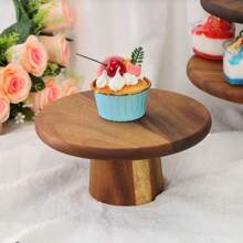 1pc Fruit Cake Display Stand, Tall Pedestal Tray, Afternoon Tea Dessert Platter, Suitable For Restaurant, Birthday, Party Decoration