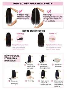 波浪卷假发，带刘海，女士真人发假发，无蕾丝前假发，巴西原生发无胶机织假发，自然色（20 英寸，波浪卷）