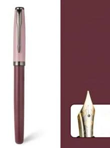 [Tùy chỉnh] 1 chiếc bút máy tùy chỉnh thanh lịch và thời trang có khắc chữ trên thân bút, ngòi bút mảnh 0,5mm hoặc ngòi bút cực mảnh 0,38mm, viết mượt mà, có kẹp túi, hộp mực có thể nạp lại, bao gồm 1 hộp quà tặng, 30 hộp mực nạp lại (đường kính 3,4mm), lý tưởng để viết hàng ngày, viết thư pháp, ký tên, quà tặng cho Ngày lễ tình nhân, Giáng sinh, Ngày của cha, Ngày nhà giáo, Lễ tạ ơn, quà tặng cá nhân hóa Trở lại trường học - nhiều màu - Xem 40