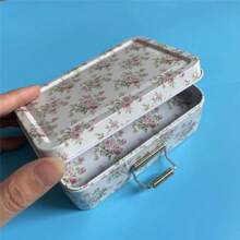 Vintage Metal Storage Canister With Lid – Durable Cookie & Candy Box, Aesthetic Organizer, Ideal Gift For All Occasions