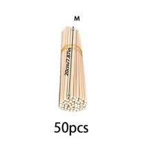 Natural Wood Craft Sticks #50pcs For Diy Handmade Projects, Birch Wood Popsicle Sticks