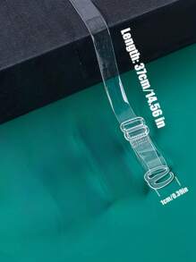 1/3/5 Pairs Transparent Adjustable Shoulder Straps, TPU Bra Straps, Women Underwear & Bra Accessories Summer Cooling, Beach, Travel - Bra Straps - View 2