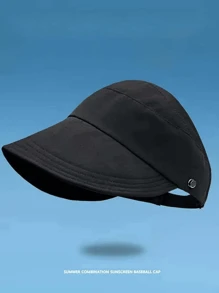 1顶透气马尾辫遮阳帽，速干帽，时尚遮阳帽，适合骑行和佩戴口罩，户外运动遮阳帽 - 彩色 - 查看 8