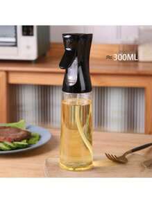 1pc PET Oil Spray Bottle, 200ml/300ml/500ml, Pulverizador de óleo de cozinha para Air Fryer, Assar, Fritar, Churrasco, Salada, Cabeleireiro