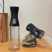 1 件装多功能可再填充塑料油喷雾器，用于烹饪 - 必备厨房工具，非常适合沙拉、烧烤、烘焙、烘烤和烧烤，不含 PVC 的聚丙烯，圆形，仅可手洗，厨房必需品|人体工程学喷雾器|聚丙烯喷雾器