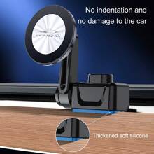 LCARS Soporte para teléfono de coche LCARS, compatible con modelos 2021-2024 y Model 3 2021-2023, instalado en la rejilla de ventilación, soporte de teléfono inalámbrico magnético, se ajusta a todos los teléfonos, incluye placa magnética