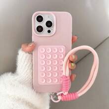 手提式手机壳、美观手机壳、手工手机壳、吸盘式手机壳 - 粉色 - 查看 1