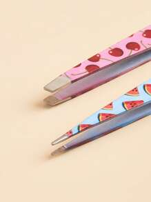 2 nhíp in hình trái cây, dụng cụ trang điểm và tỉa lông mày dễ thương và tiện dụng, nhíp lông mày bằng thép không gỉ chất lượng cao dùng để nhổ, tỉa, gắn mi giả và trang trí móng tay, dụng cụ chăm sóc mắt và móng, quà Giáng sinh hoàn hảo, giá rẻ, quà nhét vào tất, trang điểm, dụng cụ trang điểm, đồ rẻ tiền, quà tặng, quà tặng cho phụ nữ, quà Giáng sinh, quà tặng khuyến mãi, du lịch, đồ rẻ tiền, đồ dùng cần thiết khi đi du lịch - Nhiều màu - Xem 6