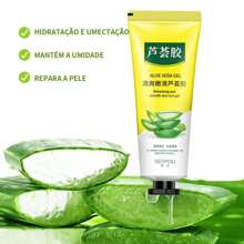 Aloe Vera Aloe Vera Gel Moisturizing Cream 30g Refreshing After-Sun Skin Care - 黃色 - 查看 6
