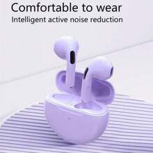 Pro 6 Écouteurs Bluetooth pour casque Bluetooth sans fil Écouteurs antibruit avec casque sans fil Casque sans fil avec microphone Fone Écouteurs Bluetooth Sport Casque d'écoute pour écouteurs