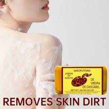 3pcs Snake Oil Soap CleansingShower Handmade Cold ProcessedSoap Gentle Cleansing HandmadeSoap Suitable For All Skin Types - Orange - View 7