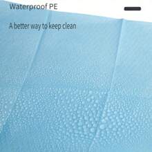 Cubierta de asiento de inodoro desechable extra grande - Almohadilla de inodoro extra grande y gruesa, envuelta individualmente, impermeable y antideslizante para el inodoro, protección corporal, higiénica y limpia, apta para viajes, hoteles, baños públicos, aviones y entrenamiento de ir al baño