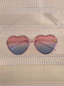 3 件套心形组合时尚儿童眼镜 - 彩色 - 查看 9