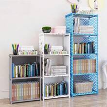 Bookshelf Multi-Layer Easy Assembly Bookcase Easy Assembly Book Holder Book Display Rack Book Organizer Debris Rack Shelf