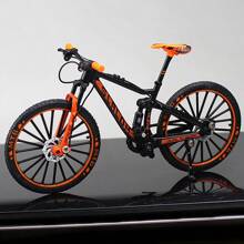 2025 New Model - 1pc Alloy 1:10 Scale Mountain Bike Toy Model, Freely Detachable Downhill Bike, Assorted Colors, Perfect For Birthday, Easter, Holiday Gifts, Random Text Style