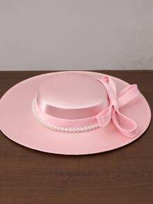 French Style Mini Hat, Bridal Hat, White Hat, Wedding Hat, Headdress Hat, Mini Hat, Women's Hat, Adult Hat, Retro Hat, Qipao Dress Hat, Veil Hat, Mini Hat, Women's Hat, Elegant Women's Hat, Women's Formal Hat - 1134 - View 11