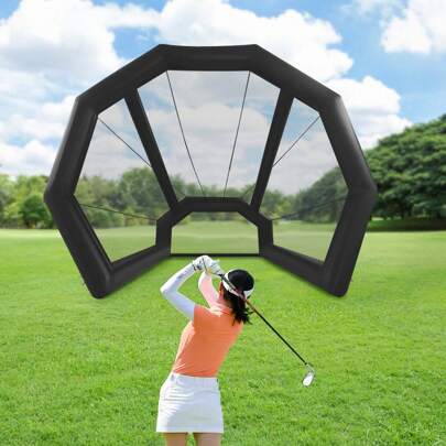 kangten Golf Hitting Net 3M Foldable Golf Driving Training Net Practice Cage Driving Net