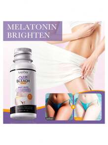 Crema blanqueadora De Partes íntimas Suero blanqueador de axilas Blanqueador de glúteos y rodillas Aclarador Sadoer - Blanco - Ver 3