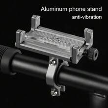 1pc 360° Rotatable Bicycle Phone Holder Motorcycle Electric Bike Handlebar Phone Mount Anti-Shake Navigation Bracket - Multicolor - View 3