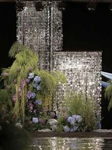 20/10/5/1pc Silver Mirror Sequin Curtain Decor - Hanging Sequin Garland, Suitable For Wedding, Engagement, Birthday Party, Valentine's Day, Graduation - No Power Needed Decoration