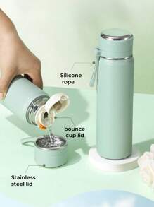 1 chiếc Bình đựng nước cách nhiệt chân không hình viên đạn bằng thép không gỉ có in tên và hoa tùy chỉnh, tính thẩm mỹ cao, phù hợp với nam, nữ, học sinh, cặp đôi, tuyệt vời khi đi du lịch, tập thể dục ngoài trời, quà tặng cho bạn bè và gia đình, đa chức năng, có thể điều chỉnh, trang trí, có thể tái sử dụng, không gỉ, tinh tế, đáng yêu, chất lượng cao, hiện đại, nhiều màu sắc, dễ thương, thoải mái, phong cách, tùy chỉnh, cá nhân hóa, độc đáo, quà tặng lý tưởng cho anh ấy, quà tặng lý tưởng cho cô ấy, bạn trai, bạn gái, bố, mẹ, gia đình, bạn bè, con trai, con gái, văn phòng, phòng trà, trường học, nhà, làm mới nhà cửa - nhiều màu - Xem 2