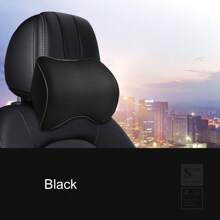 Car Neck Pillow, Elastic & Breathable Vehicle Seat Headrest Cushion With Memory Foam, Ergonomic Design, Car Accessories, Suitable For Office & Home Use