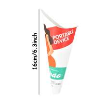 6-20件装绿色款式纸尿壶女士户外应急站立小便器孕妇防蹲便携式小便器 - 彩色 - 查看 2