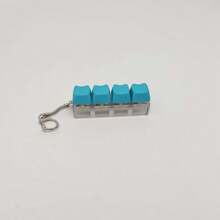 烦躁钥匙扣玩具，减压按钮手指玩具，收藏品，派对礼物，年轻人创意减压小工具