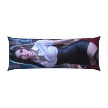 1pc Customized Photo Body Pillow 20x54 Inches - Double-Sided Printing, Extra Long, Comfortable Sleep Support - Suitable For Back And Side Sleepers, Fits Twin To King Beds, Machine Washable Polyester, Classic Design, Sleep Pillow - Multicolor - View 5