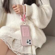 手提式手机壳、美观手机壳、手工手机壳、吸盘式手机壳 - 粉色 - 查看 3